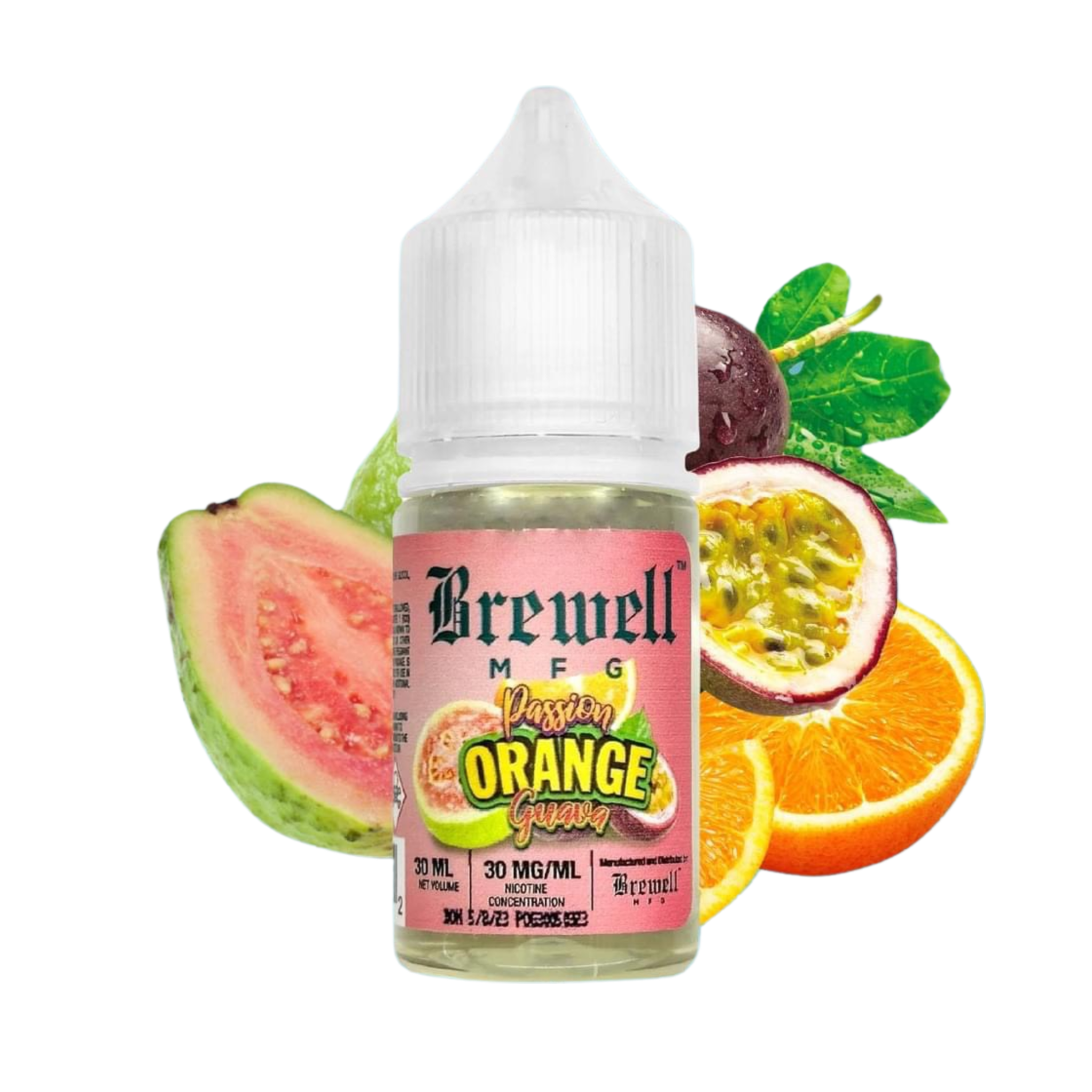Brewell 30mg Passion Fruit Guava - Chanh Leo Cam Ổi