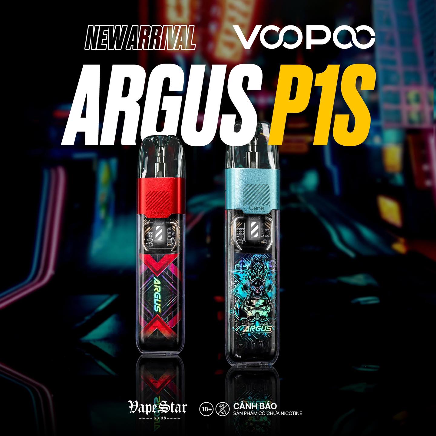 Voopoo Argus P1s - Trải Nghiệm Vaping Tương Lai